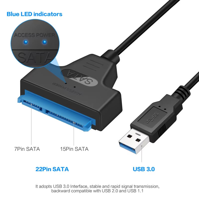 Cable Sata a USB