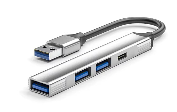 AdAdaptador USB alum