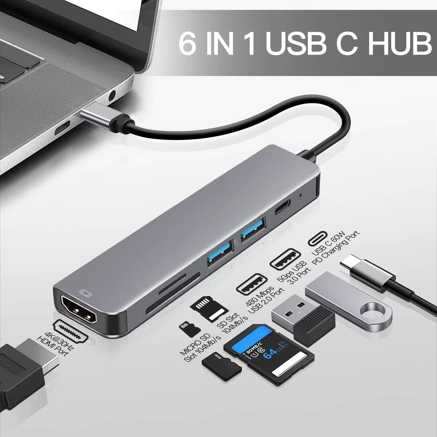 Adaptadores USB C